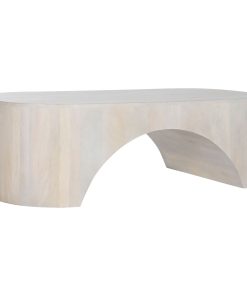 Hoofdtafel Home ESPRIT Wit 137 x 60 x 42 cm