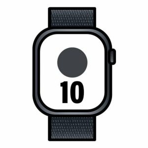 Horloge Heren Apple MWY53QL/A Zwart 46 mm
