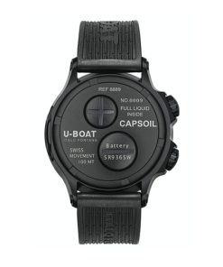 Alternative view of Horloge Heren U-Boat U8889/A Zwart