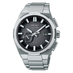 Horloge Uniseks Seiko ASTRON Mod. SOLAR GPS Zilverkleurig