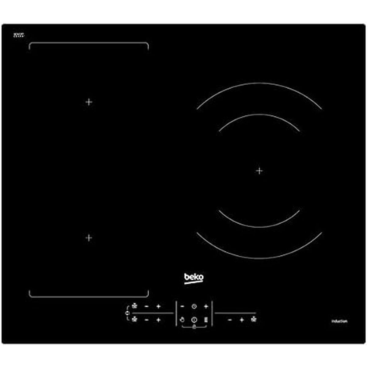 Inductiekookplaat BEKO 60 cm 200 W (Refurbished D) - Afbeelding 2