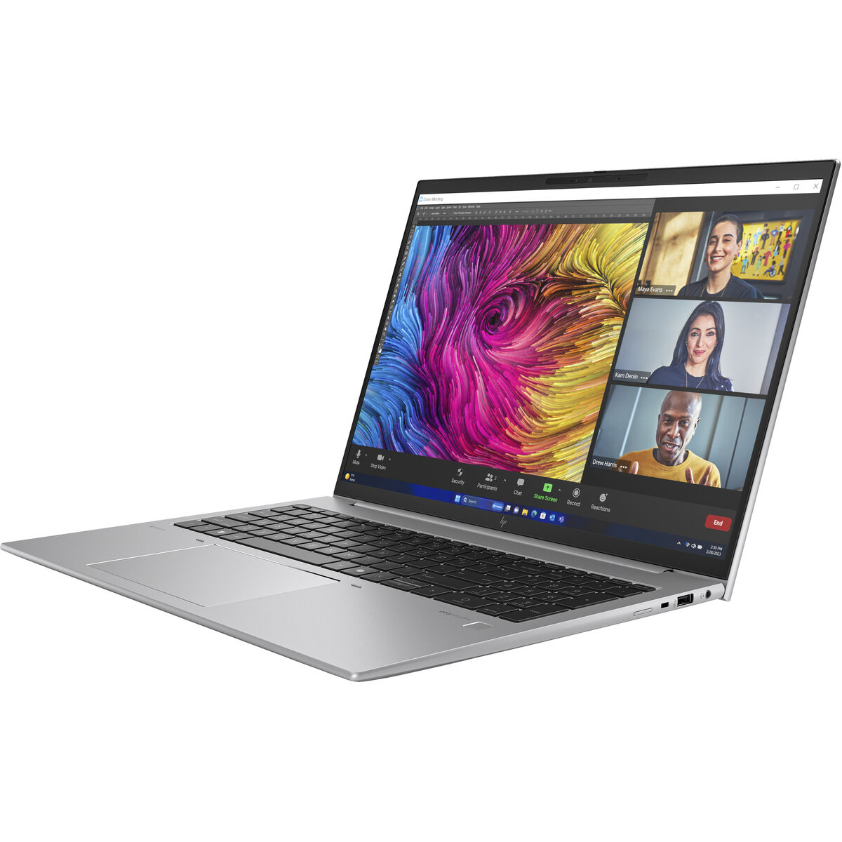 Laptop HP ZBook Firefly G11 16" Intel Core Ultra 7 155H 16 GB RAM 512 GB SSD Qwerty Spaans - Afbeelding 2