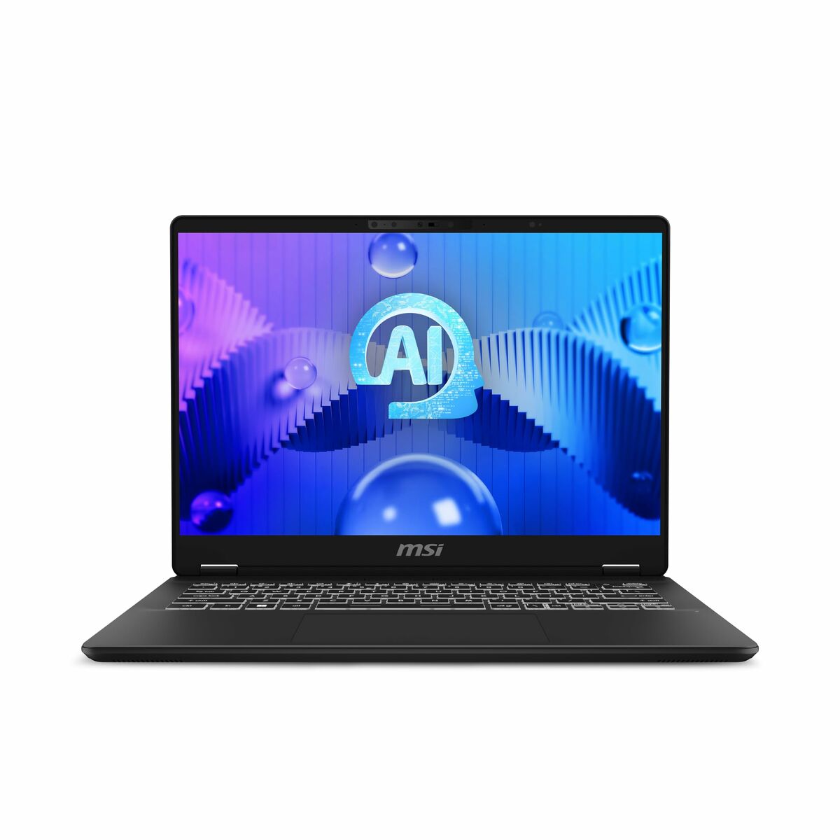 Laptop MSI Prestige 14 AI Studio C1VEG-016ES 14" Intel Core Ultra 7 155H 16 GB RAM 1 TB SSD Qwerty Spaans