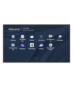 Monitor Videowall ViewSonic CDE6530 Zwart UHD 4K 65"
