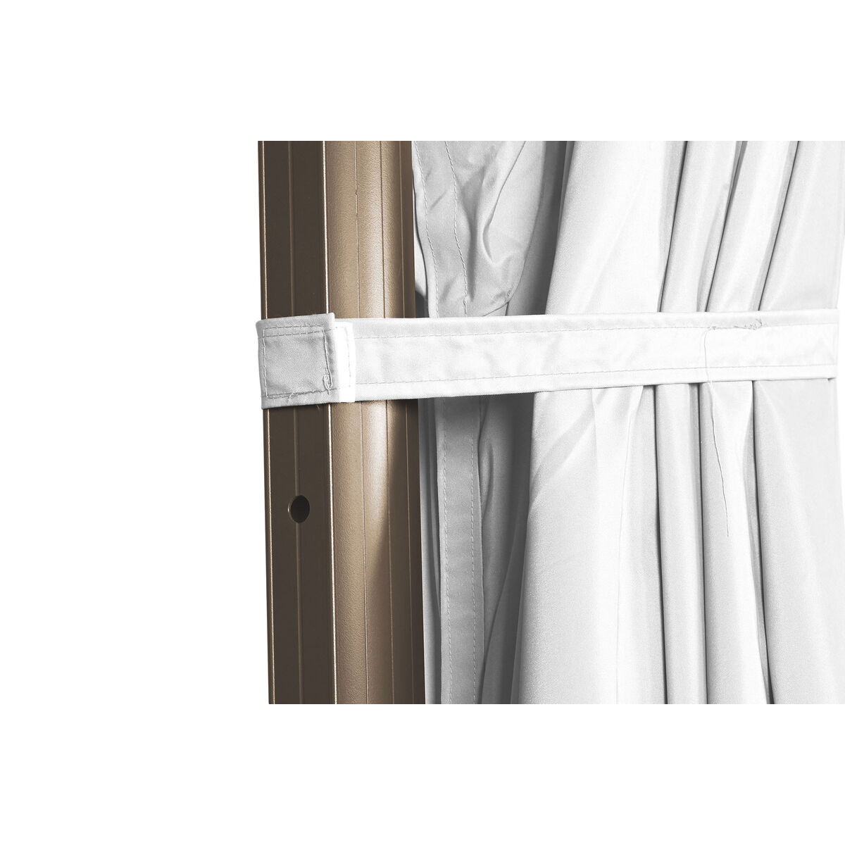 Parasoll Home ESPRIT Donker grijs Lichtbruin 290 x 350 x 280 cm - Afbeelding 2