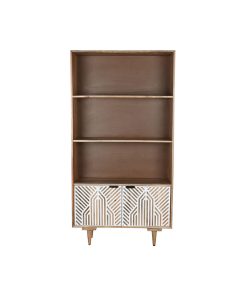 Planken Home ESPRIT Wit Mangohout 90 x 35 x 168 cm