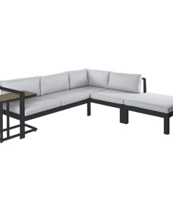 Tuinbank Agnes Grafiet 224 x 224 x 65