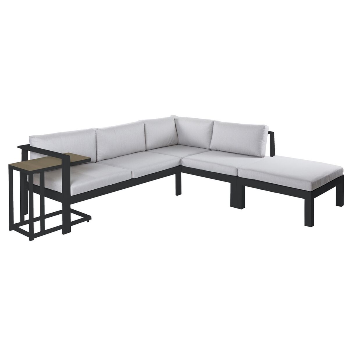 Tuinbank Agnes Grafiet 224 x 224 x 65