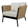 Tuinstoel Niva Zwart Aluminium 81 x 81 x 72