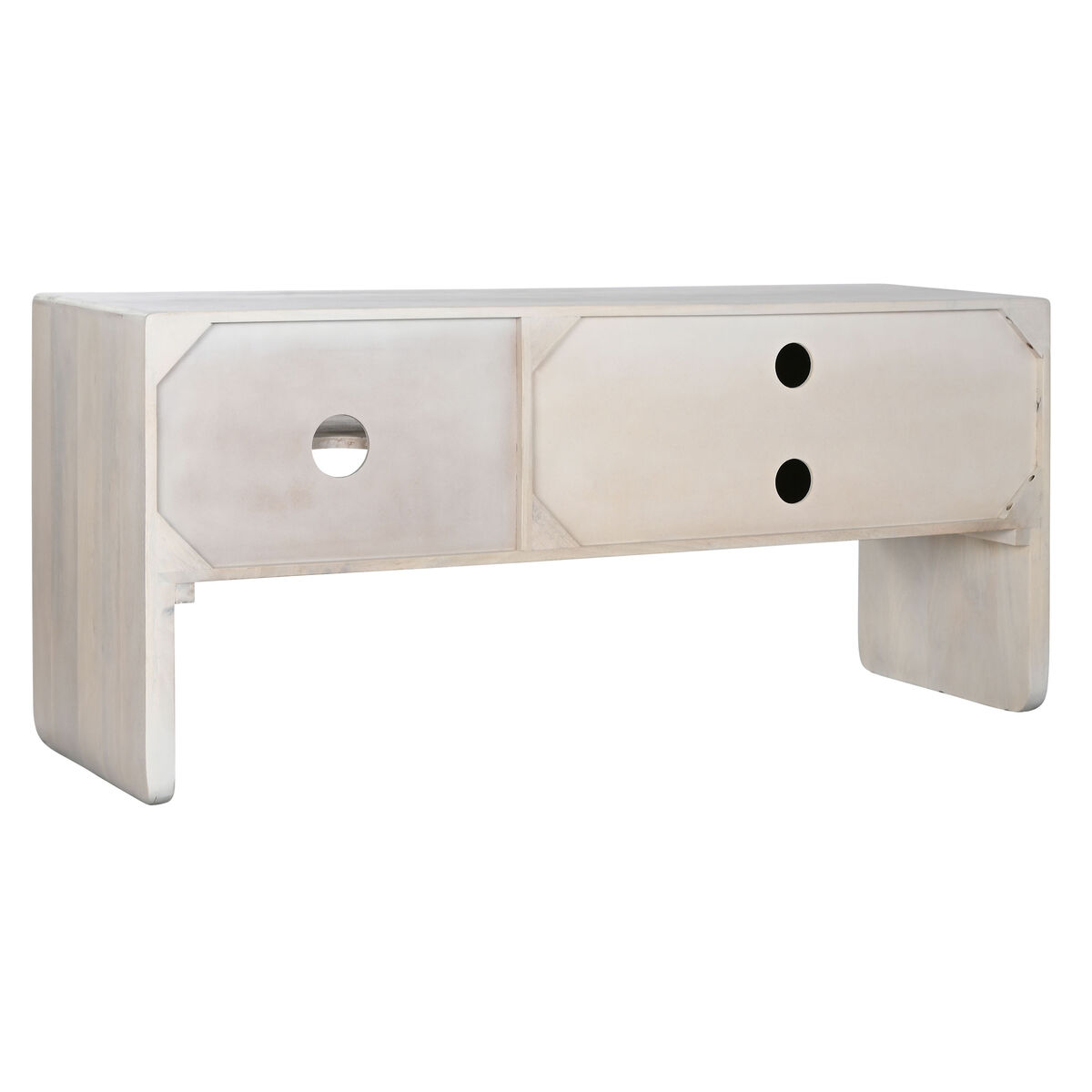 Tv-meubel Home ESPRIT Wit 140 x 40 x 60 cm - Afbeelding 2