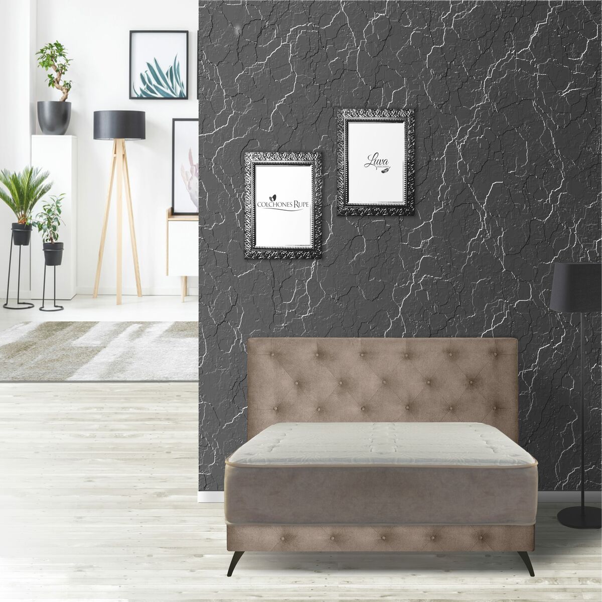 Visco-elastische matras Drakefor Libra 200 x 200 cm - Afbeelding 2